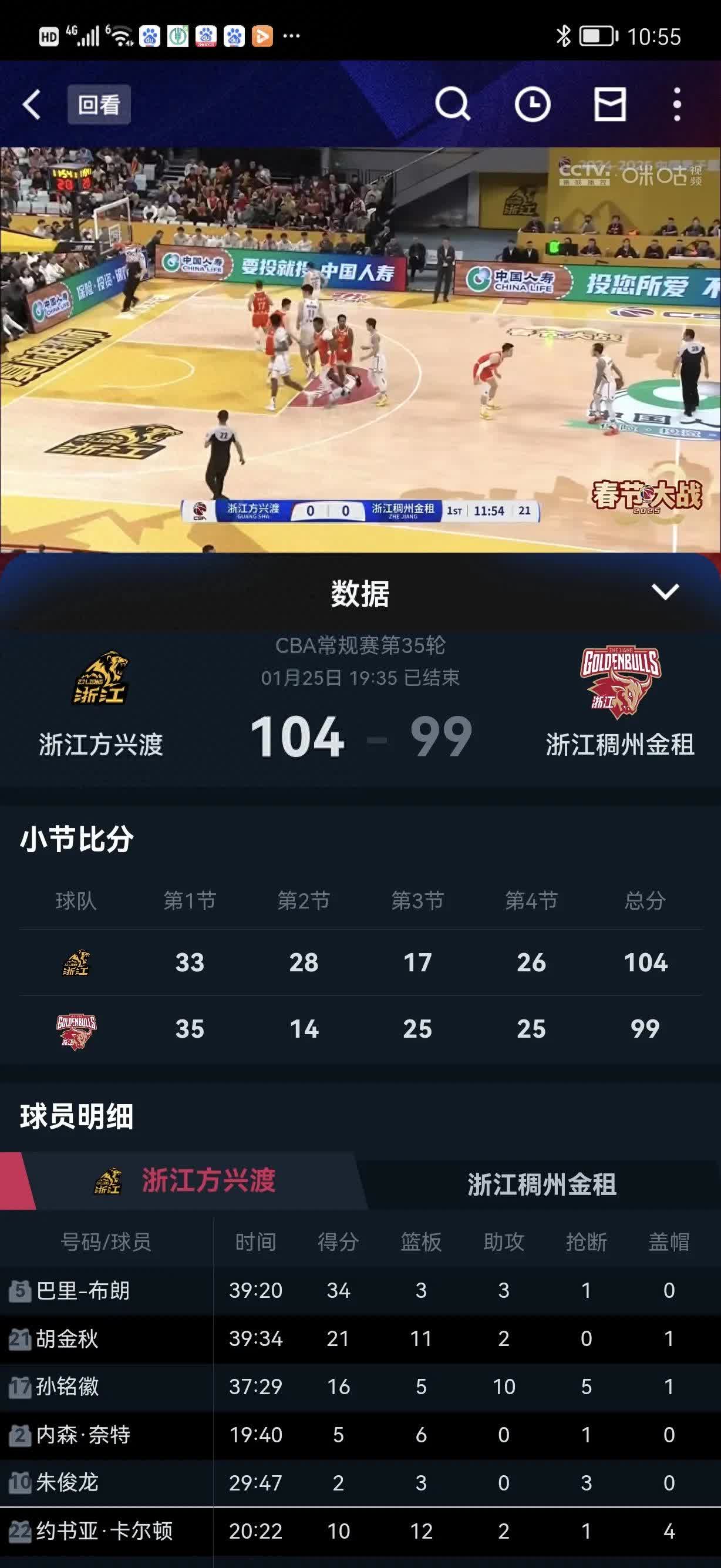 浙江稠州主场击败强敌，实现连胜的简单介绍